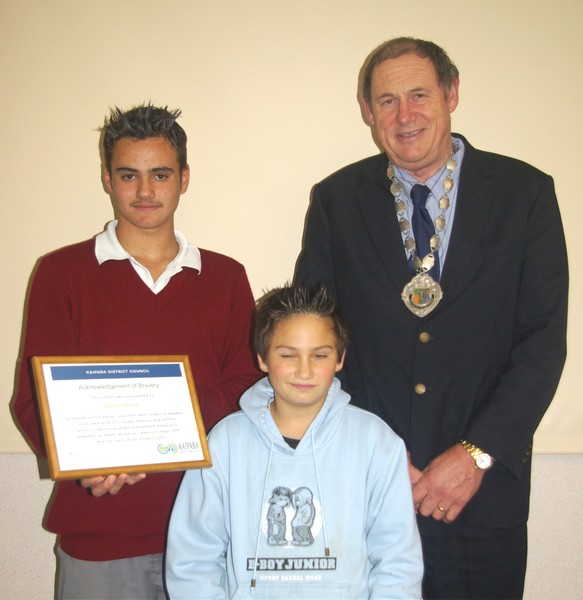 Bravery Award For Teenager Who Made Two Rescues